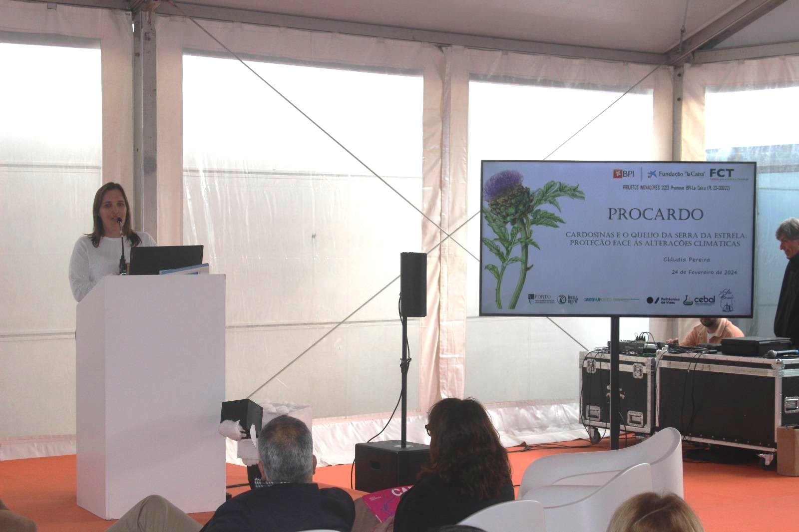 ProCardo presentation at Serpa Cheese Fair